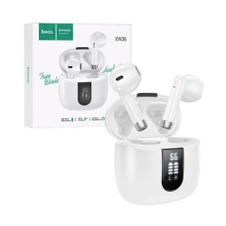 Hoco True Wireless Earbuds EW36 Delicate V5.3 White Hoco True Wireless Earbuds EW36 Delicate V5.3 White